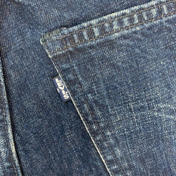 Levis Made & Crafted Jeans Size 26 Two Tone Color Blocked Mid Rise Crop NWT - Picture 9 of 12